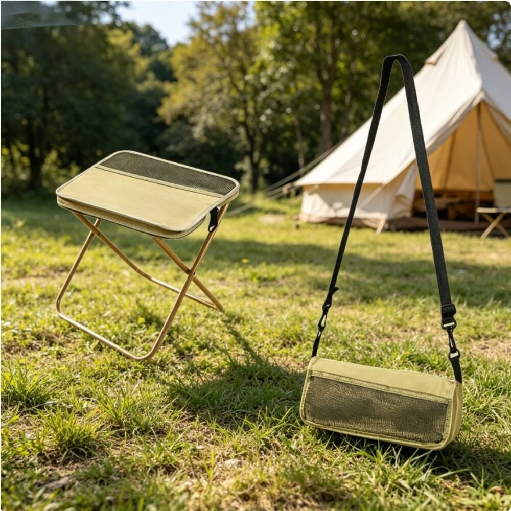 Backpack-convertible stool Folding Stool Portable Outdoor Camping Chair